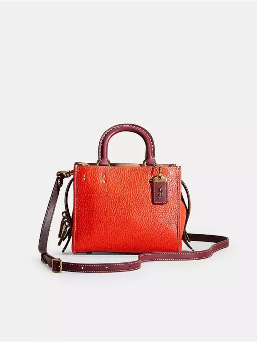 Coach Rogue 17 in Orange Red